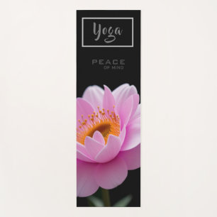 Peace Pink  - Yoga Mat
