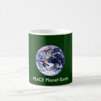 PEACE Planet Earth Day The MUSEUM Zazzle Gifts Coffee Mug