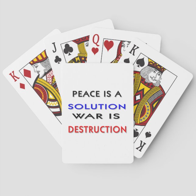 Peace Playing Cards (Back)