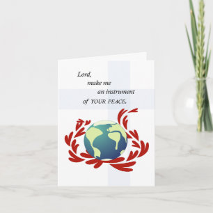 Peace Prayer of St. Francis Card