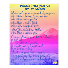 Peace Prayer of St. Francis 