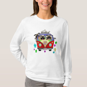 Peace Pugs T Shirt