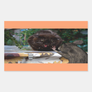 Peace ! rectangular sticker