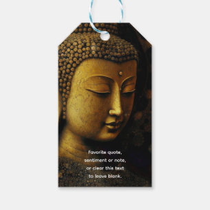 PEACE REMEMBERED   MEDITATION PORTRAIT GIFT TAGS