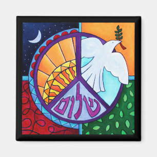 Peace Rising Magnet