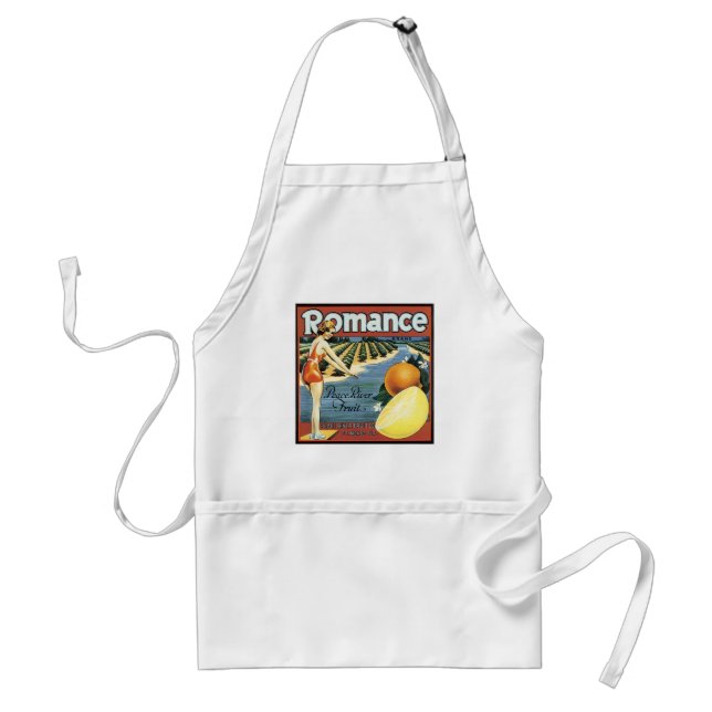 Peace River Fruit Company Crate Label - Apron (Front)