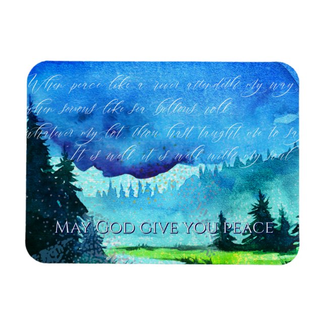 Peace River Sympathy Magnet (Horizontal)