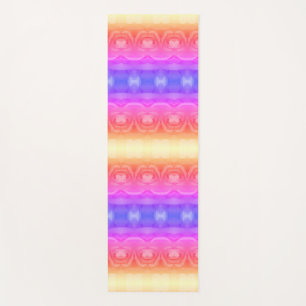 Peace Rose Ikat 2 ipanema Yoga Mat
