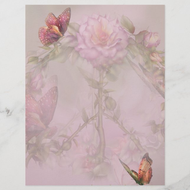Peace Roses Letterhead (Front)