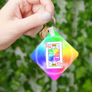 Peace Rules -  Key Ring