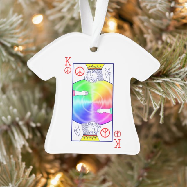 Peace Rules -  Ornament (Tree)