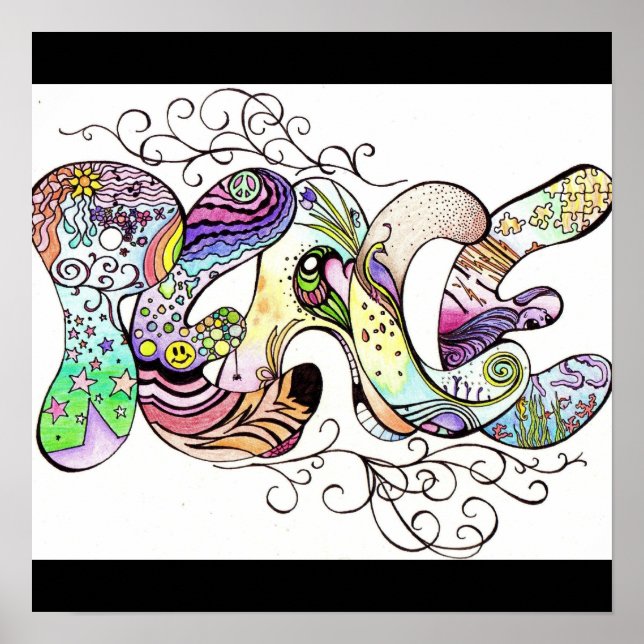 Peace Scroll Poster (Front)