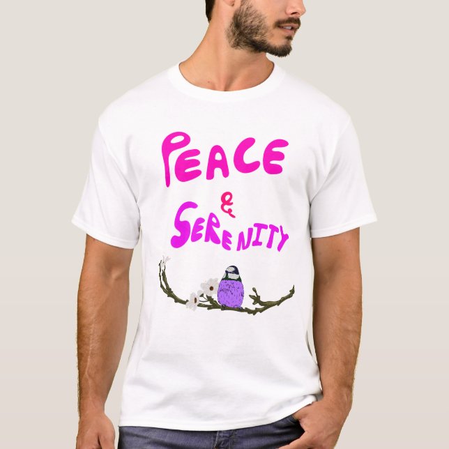 Peace & Serenity Art T-Shirt (Front)