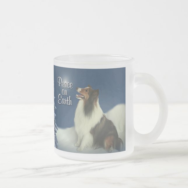 Peace Sheltie Mug (Right)