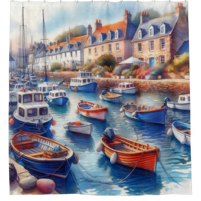 Peace Shower Curtain (Front)