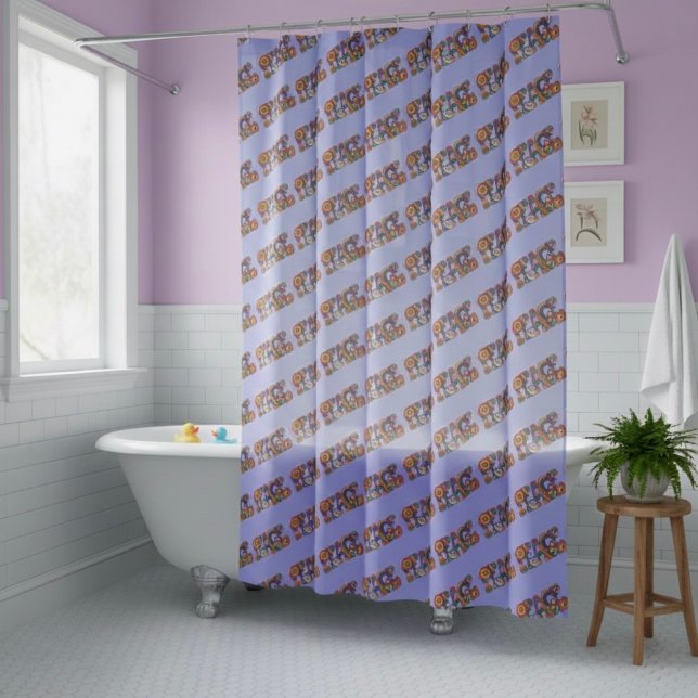 Peace Shower Curtain (Creator Uploaded)