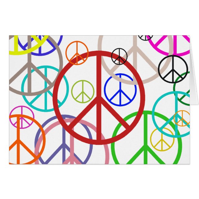Peace sign (Front Horizontal)