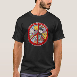 Peace Sign-Animal Protection T-Shirt