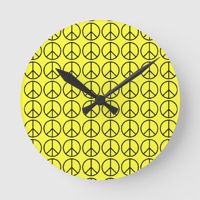 Peace Sign Clock (Front)