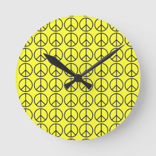 Peace Sign Clock