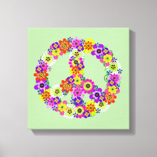 Peace Sign Floral