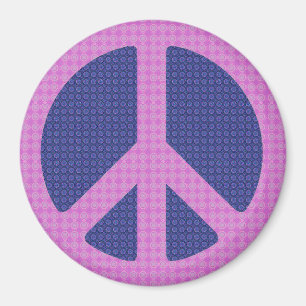 Peace Sign Groovy Magnet