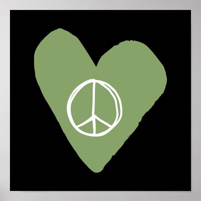Peace Sign Heart (Front)