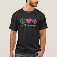 Peace Sign Heart Fleur De Lys Hippie Peace Love Ma