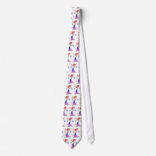 Peace Sign Hippie Tie