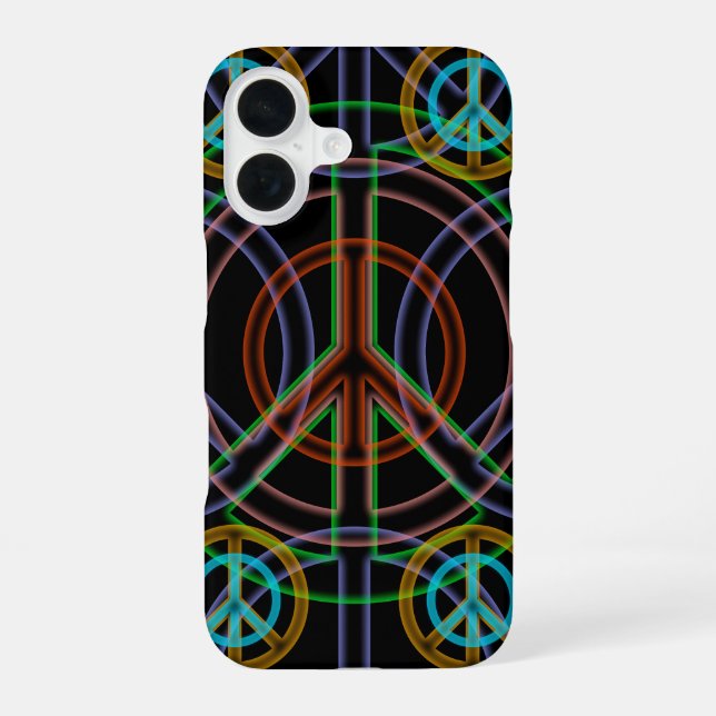 Peace Sign iPhone Case (Back)