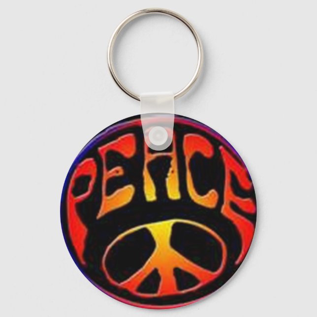 Peace Sign - Key Chain (Front)