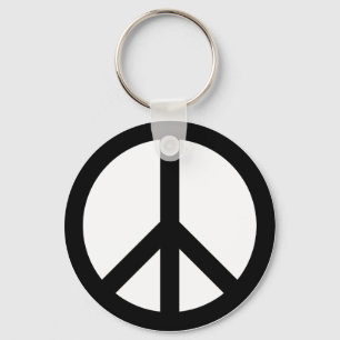 Peace Sign Keychain Keyring