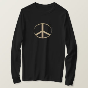 Peace Sign Long-Sleeved T-Shirt