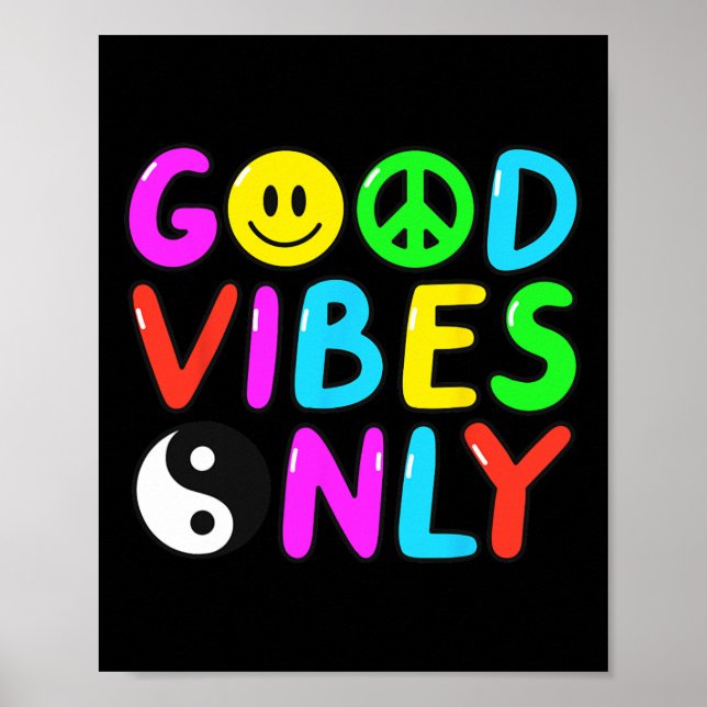 PEACE SIGN LOVE 60s 70s Groovy Hippie Costume Hall (Front)