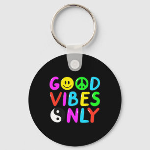 PEACE SIGN LOVE 60s 70s Groovy Hippie Costume Hall Key Ring