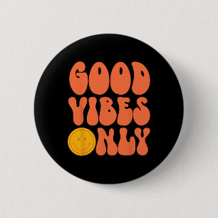 Peace Sign Love 60s 70s Tie Dye Hippie Halloween C 6 Cm Round Badge