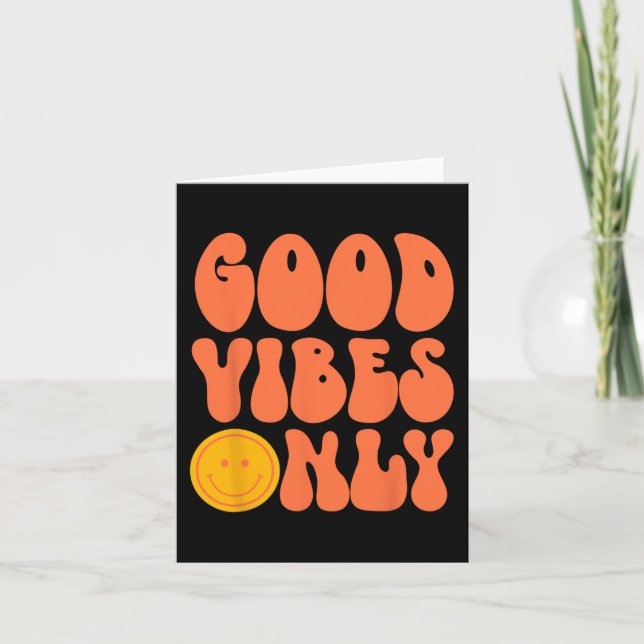 PEACE SIGN LOVE 60s 70s Tie Dye Hippie Halloween C Card (Front)