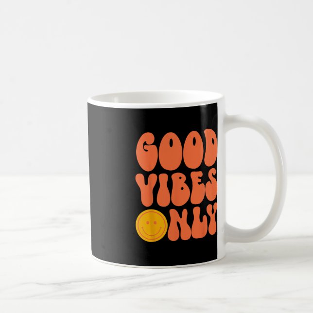 PEACE SIGN LOVE 60s 70s Tie Dye Hippie Halloween C Coffee Mug (Right)