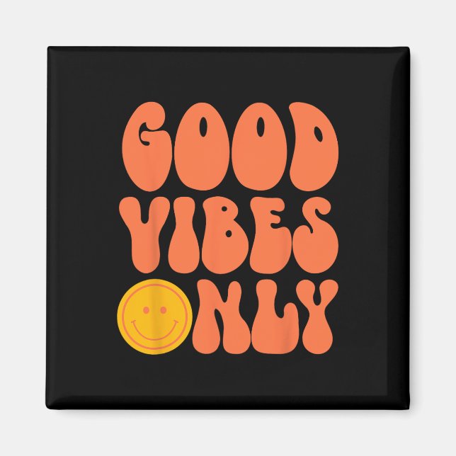 PEACE SIGN LOVE 60s 70s Tie Dye Hippie Halloween C Magnet (Front)