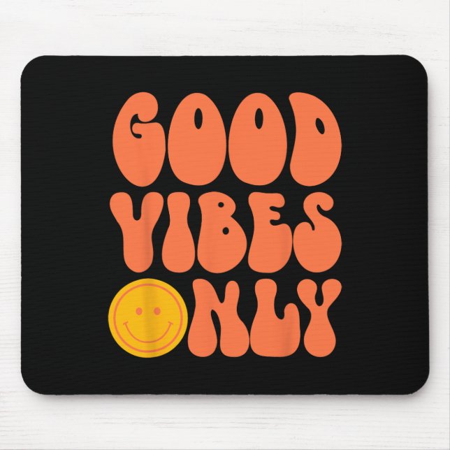 PEACE SIGN LOVE 60s 70s Tie Dye Hippie Halloween C Mouse Mat (Front)