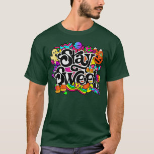 PEACE SIGN LOVE 60s 70s Tie Dye Hippie Halloween C T-Shirt
