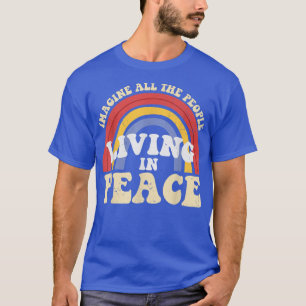 Peace Sign Love 60s 70s Tie Dye Hippie Halloween C T-Shirt