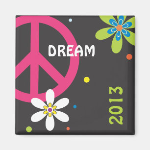 Peace Sign Magnet