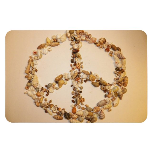Peace sign magnet (Horizontal)