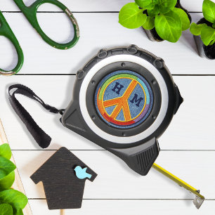 Peace Sign Monogram 1