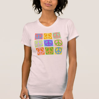 Peace Sign Pink T-Shirt - MORE Colours Available