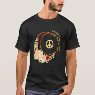 Peace Sign Positive Vibe Colourful T-Shirt