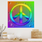 Peace Sign Poster (Kitchen)