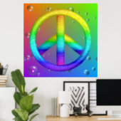 Peace Sign Poster (Home Office)