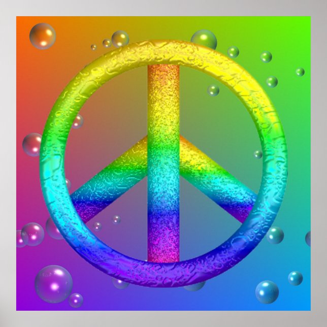 Peace Sign Poster (Front)